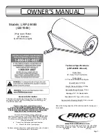 Fimco LRP-2448B Owner'S Manual предпросмотр