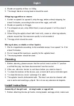 Preview for 8 page of Fimei MK-37/C Operating Instructions Manual