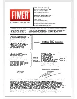 Preview for 3 page of Fimer 5T5.555.452 Instruction Manual