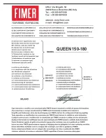 Preview for 5 page of Fimer QUEEN 150 Instruction Manual