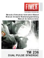 Fimer TM 236 Instruction Manual preview