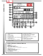 Preview for 11 page of Fimer TM230 Instruction Manual