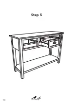 Preview for 10 page of Finch Lockwood Console Table Product Manual