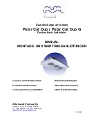 Предварительный просмотр 1 страницы Fincoil Polar Cat Duo Manual