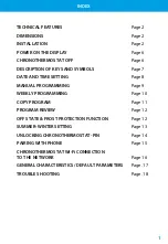 Preview for 3 page of finder BLISS WI-FI CHRONOTHERMOSTAT 1C.91 Manual