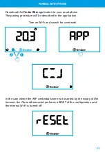 Preview for 17 page of finder BLISS WI-FI CHRONOTHERMOSTAT 1C.91 Manual