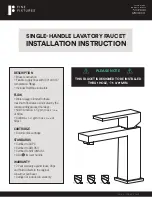 Preview for 1 page of fine fixtures FAM3PC Installation Instruction