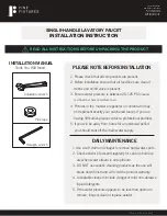 Preview for 3 page of fine fixtures FAM3PC Installation Instruction