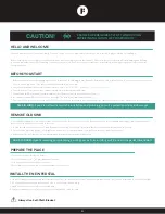 Preview for 4 page of fine fixtures GRAND GD18 Installation Instructions Manual