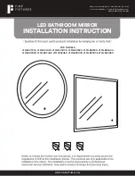 fine fixtures MLEC1818 Installation Instruction preview