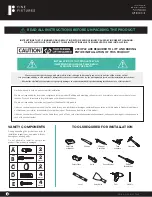 Preview for 2 page of fine fixtures The Imperial 2 Collection Series Assembly Instruction Manual