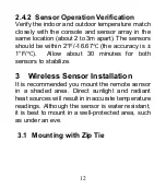 Preview for 12 page of Fine Offset Electronics WH0270 User Manual