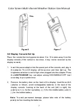 Preview for 7 page of Fine offset WH2810 User Manual