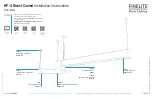 Preview for 1 page of Finelite Direct Curved HP-4 Installation Instructions Manual