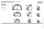 Preview for 3 page of Finelite Direct Curved HP-4 Installation Instructions Manual