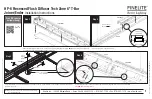 Preview for 3 page of Finelite HP-6 Recessed Flush Diffuser Tech Zone 6" T-Bar Installation Instructions