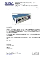 Предварительный просмотр 4 страницы Finero DCP-1500-05 User Manual