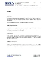 Preview for 7 page of Finero FST-120 User Manual