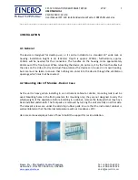 Preview for 10 page of Finero FST-120 User Manual