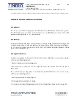 Preview for 21 page of Finero FST-120 User Manual