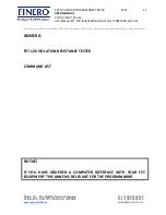 Preview for 26 page of Finero FST-120 User Manual