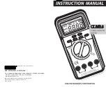 Finest CLM33 Instruction Manual preview