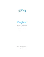 Preview for 1 page of Fing Fingbox User Manual