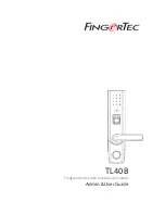 FingerTec TL40B Admin & User Manual preview