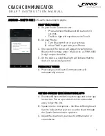 Preview for 5 page of FINIS 1.30.043 Instruction Manual