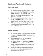 Preview for 8 page of FINIS SwiMP3 Instruction Manual