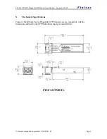 Preview for 9 page of Finisar FTLF1217P2XTL Product Specification