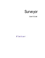 Preview for 1 page of Finisar Surveyor User Manual