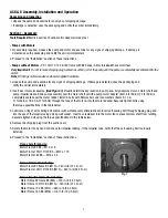 Preview for 7 page of Finish Thompson AC6 Assembly, Installation And Operation Manual