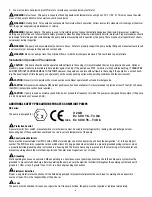 Preview for 6 page of Finish Thompson DB11 series Assembly, Installation And Operation Manual