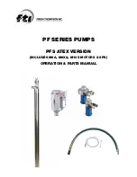 Preview for 1 page of Finish Thompson M10X Operations & Parts Manual