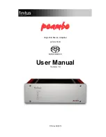 Finitus Poambo User Manual предпросмотр