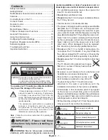 Preview for 2 page of Finlux 22F6050 Owner'S Manual