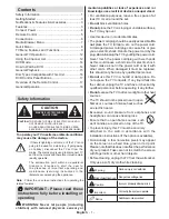 Предварительный просмотр 2 страницы Finlux 22FCE274B-NC Owner'S Manual