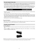 Preview for 6 page of Finlux 37F501 Owner'S Manual