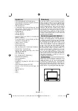 Предварительный просмотр 4 страницы Finlux 40FLHD971 Owner'S Manual