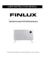 Preview for 1 page of Finlux FCH-3070 Narcissus User Instruction Manual