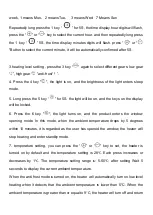 Preview for 7 page of Finlux FCH-3070 Narcissus User Instruction Manual