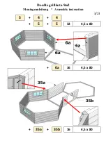 Preview for 4 page of Finn Art Blockhaus Double grillkota 9m2 Assembly Instruction Manual