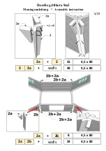 Preview for 6 page of Finn Art Blockhaus Double grillkota 9m2 Assembly Instruction Manual