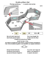 Preview for 9 page of Finn Art Blockhaus Double grillkota 9m2 Assembly Instruction Manual