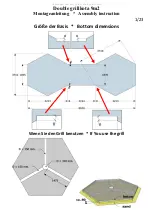 Preview for 2 page of Finn Art Blockhaus Double grillkota Assembly Instructions Manual