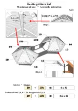 Preview for 10 page of Finn Art Blockhaus Double grillkota Assembly Instructions Manual