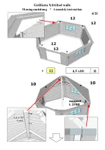 Preview for 7 page of Finn Art Blockhaus Grillkota 9.0 Assembly Instruction Manual