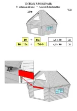 Preview for 8 page of Finn Art Blockhaus Grillkota 9 Assembly Instructions Manual