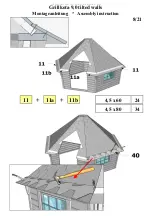 Preview for 9 page of Finn Art Blockhaus Grillkota 9 Assembly Instructions Manual